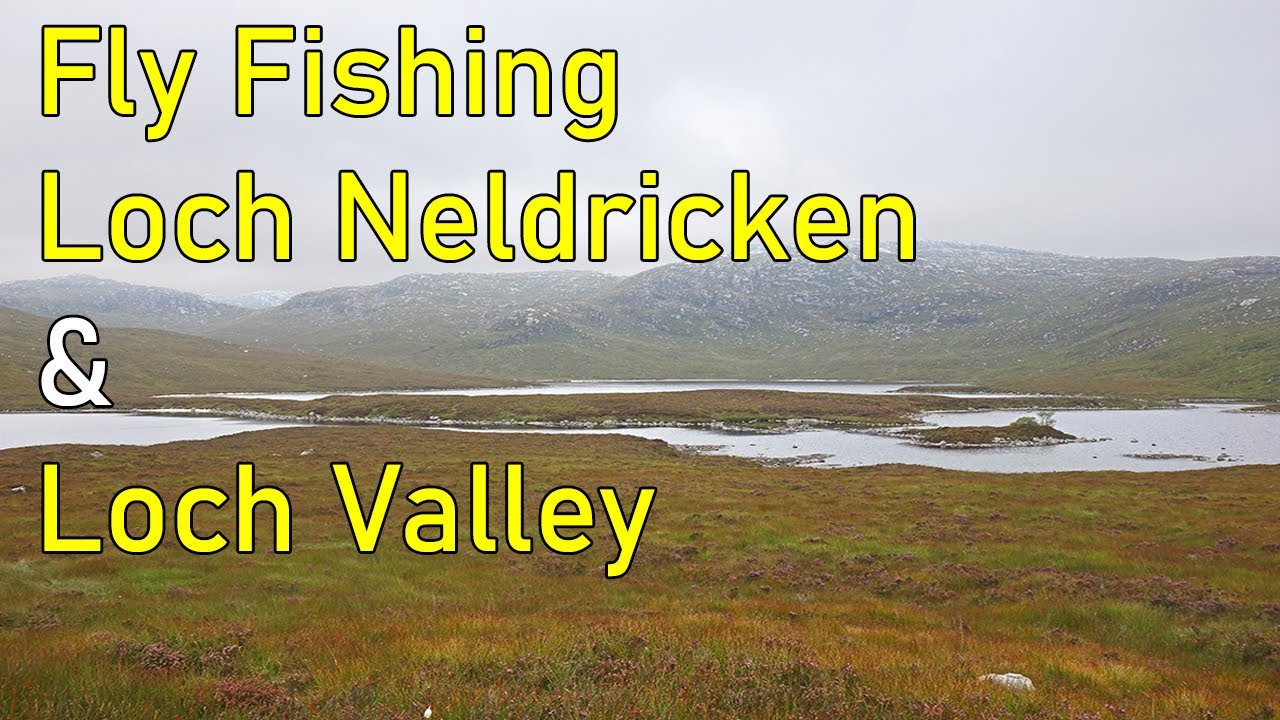 Fishing Loch Valley and Loch Neldricken above Glen Trool in Dumfries & Galloway