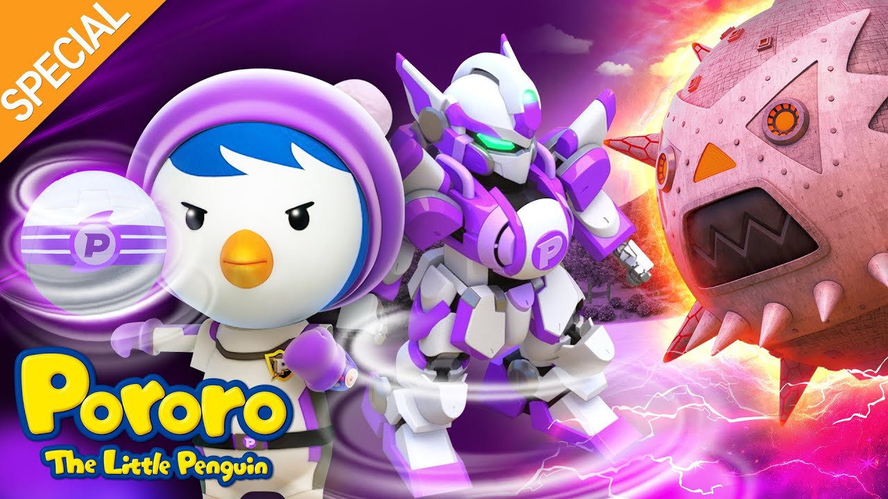 [Highlights] Brave Hero : Petty | Let's Go! Pororo Rangers | Superhero Cartoon for Kids