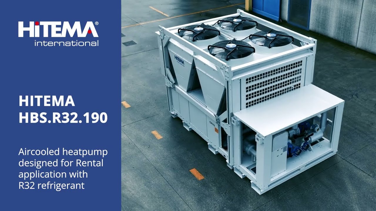 Hitema Rental Chiller & Heat Pump Fleet — Mission-Critical Temporary Cooling - Air Cooled Heat pump