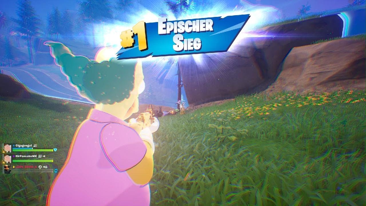Schöne Fortnite Runde mit @MrPancakeMk und seiner community
