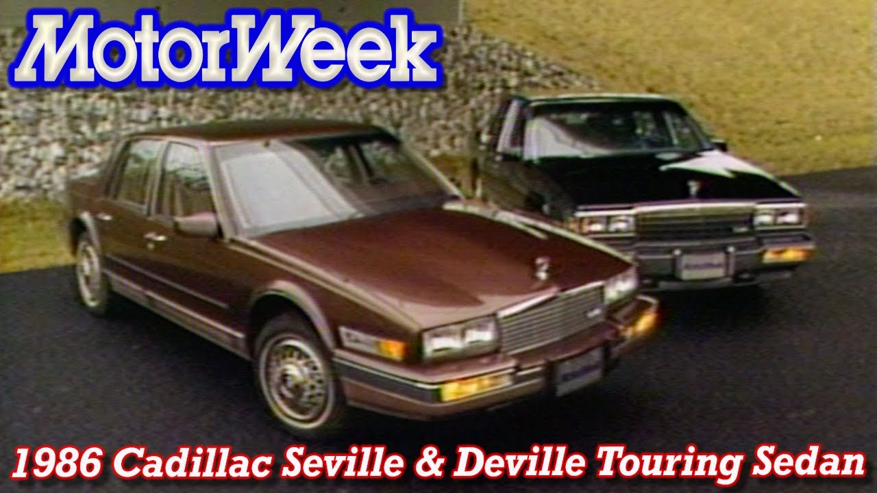 Cadillac Seville и Deville Touring Sedan 1986 года | Ретро-обзор
