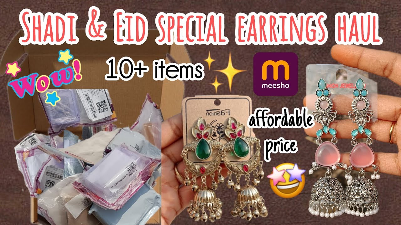 ✨😍🤩Eid special jewellery | eid special meesho Eid special jewellery from meesho #unboxing @meesho