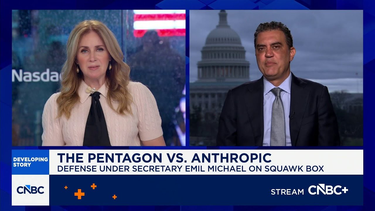 Defense Undersecretary Emil Michael: Anthropic’s Claude would ‘pollute’ defense supply chain