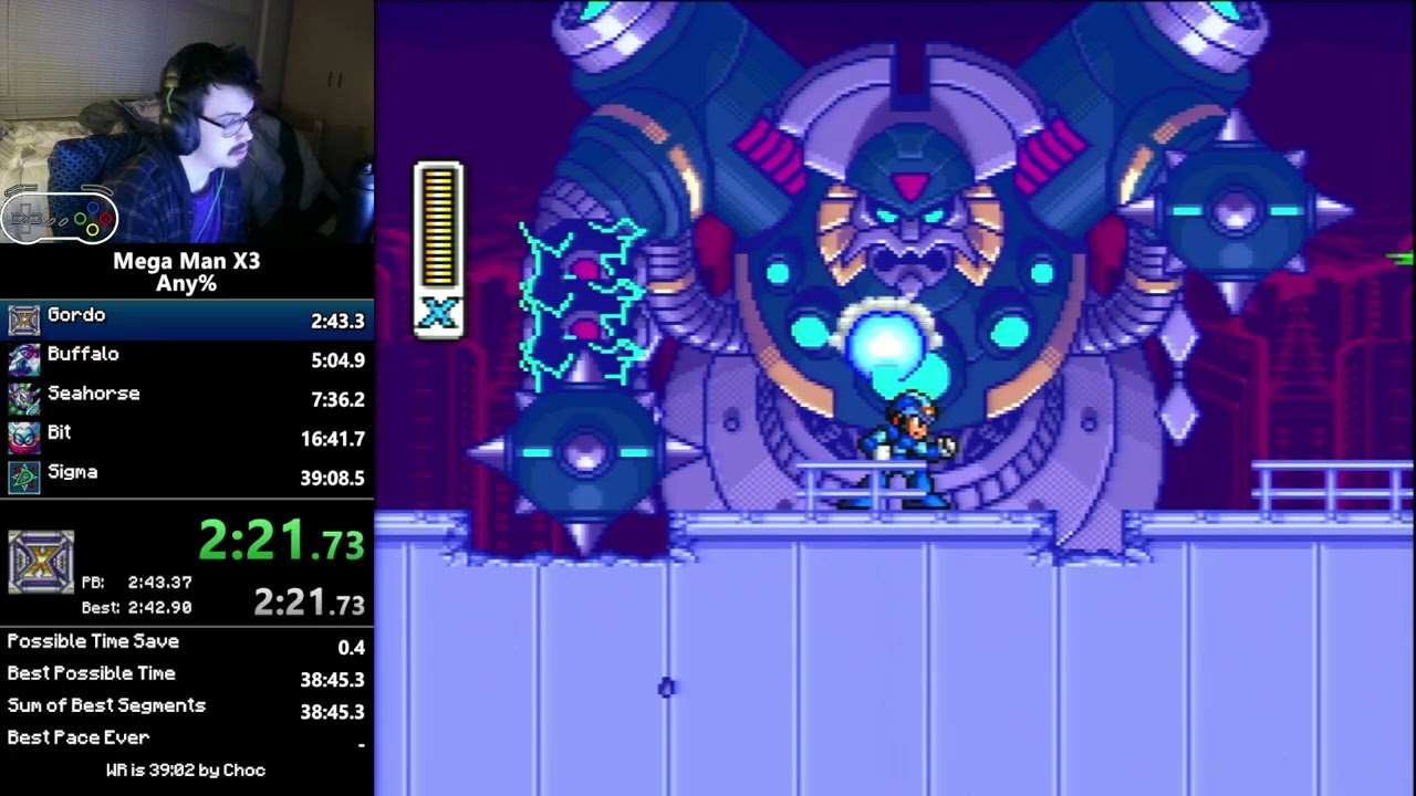 Mega Man X3 Any% Attempt Session 1/31/2026 Part 2