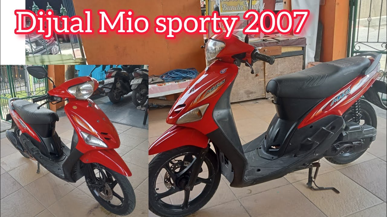 Segini aja udah ganteng 😍Mio sporty 2007