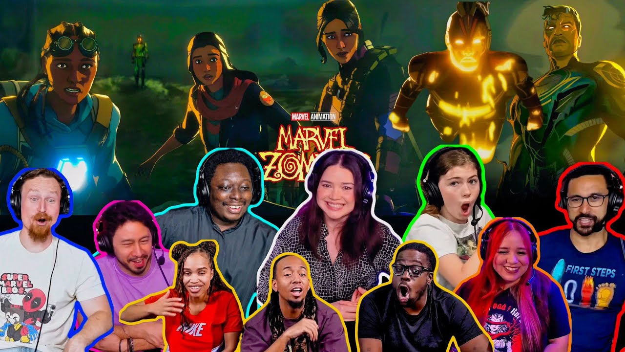 MCU Fans React To KATE, KAMALA & RIRI MEET ZOMBIE CPT MARVEL VS IKARIS | Marvel Zombies Reactions
