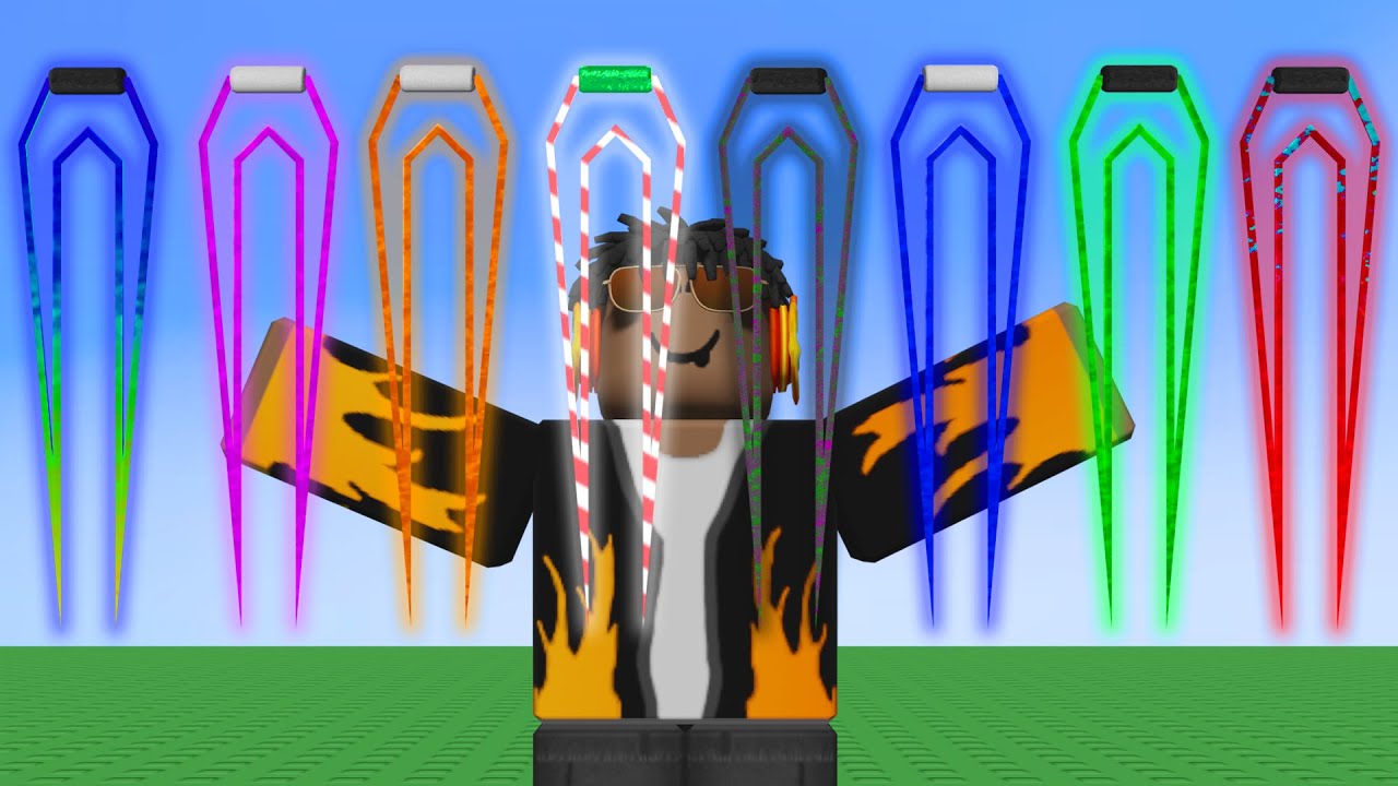 Я собрал все энергетические мечи в Roblox.