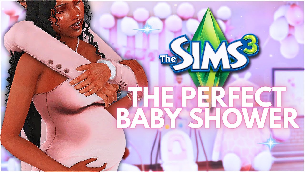 The Ultimate Sims 3 Baby Shower Setup | Pregnancy Mods, Food & Gameplay