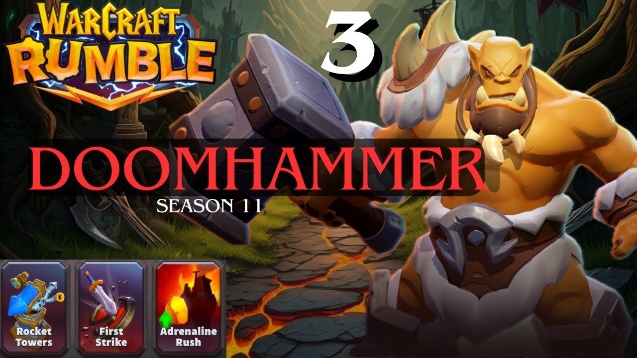 Warcraft Rumble PvP : Orgrim Doomhammer road to 5000+ | S11W1