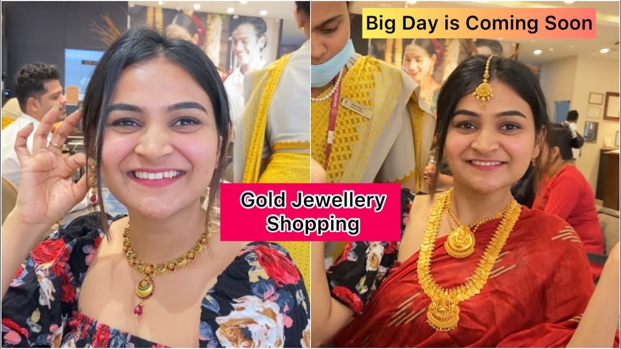 Gold Jewellery Shopping for our Big Day |  #dailyvlog #mumbai
