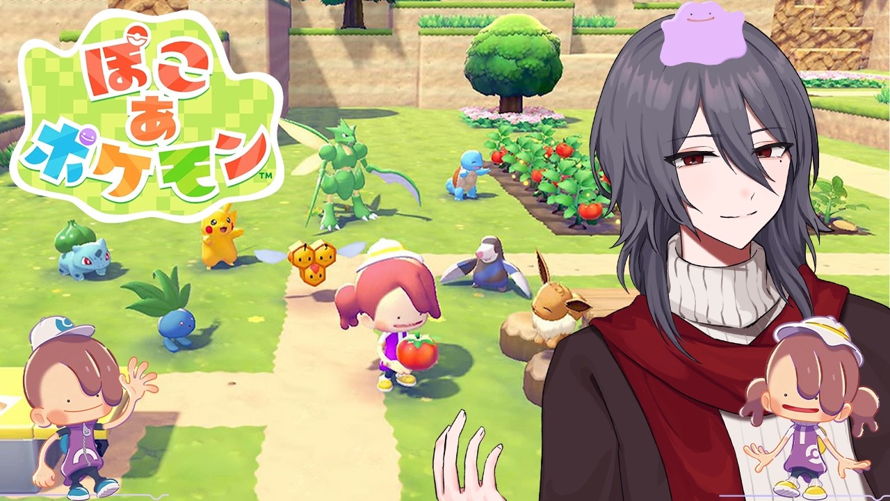 スローライフ街づくり！どんなポケモンに会えるかな？【ぽこあポケモン】
