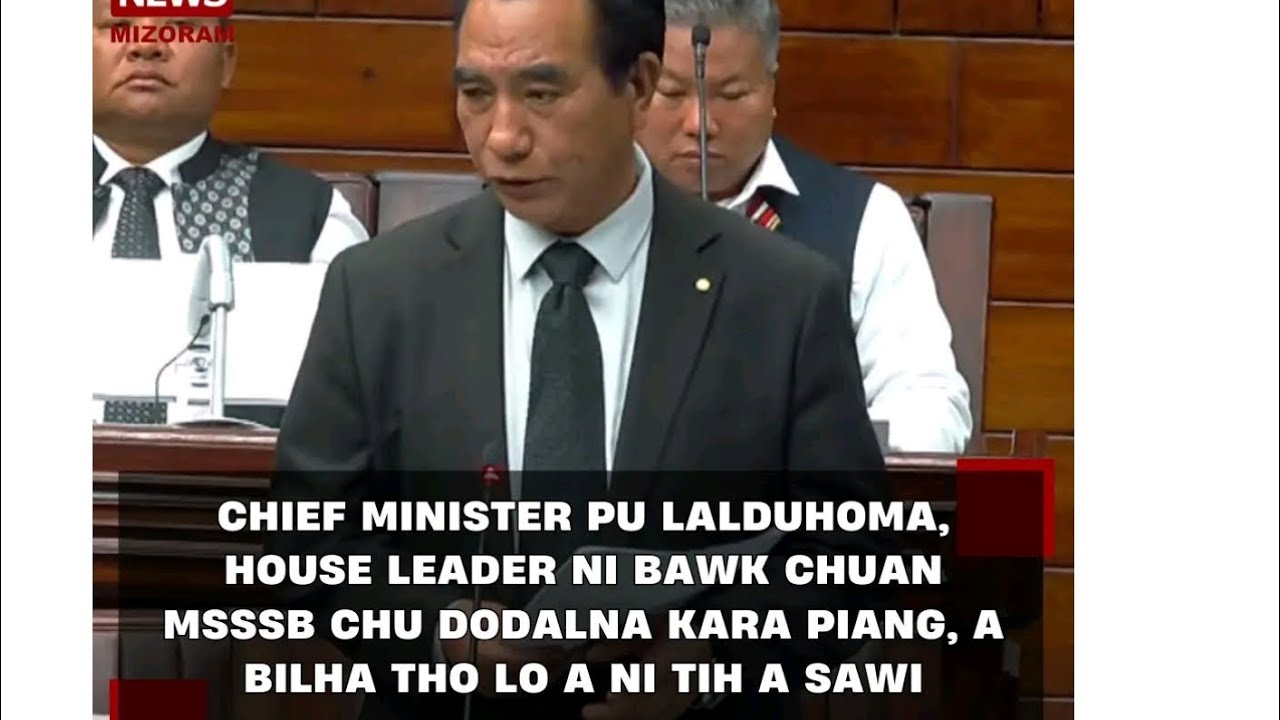 CM Pu Lalduhoma chuan 