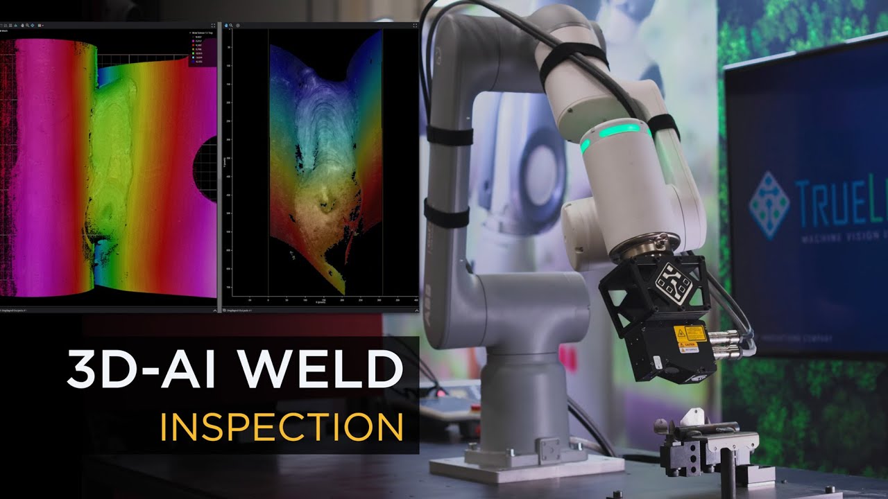 3D-AI Weld Inspection - TrueLight Machine Vision Integration