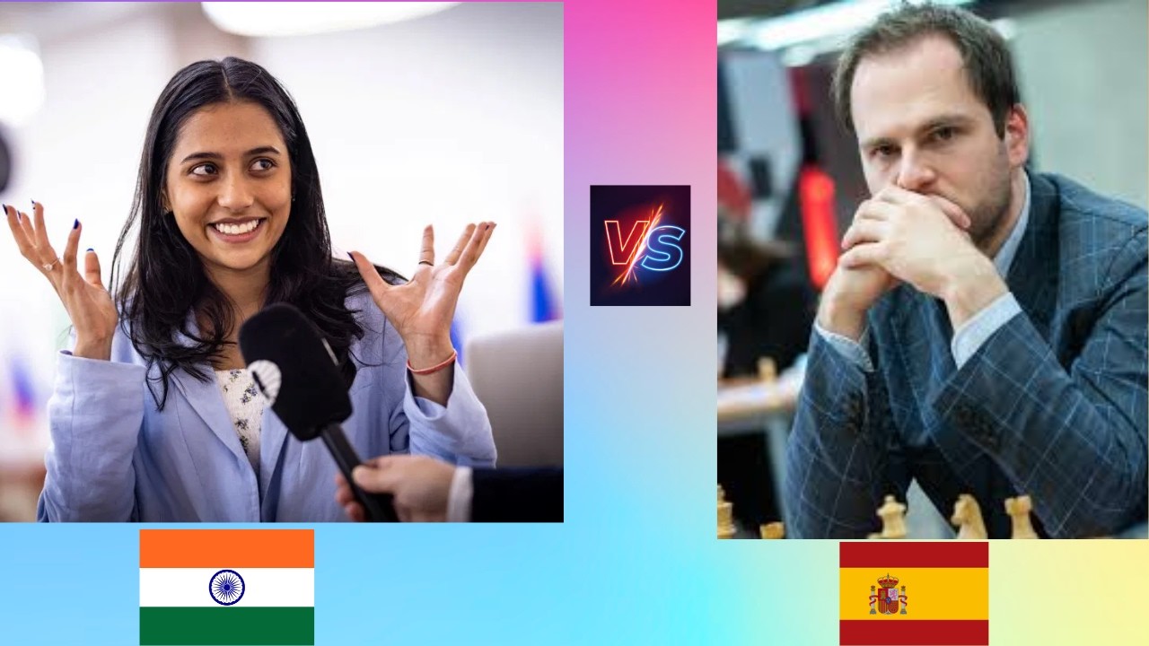 🔥 India’s Divya Deshmukh Holds Spain’s Yuffa Daniel — 100+ Rating Gap! | Prague Masters 2026