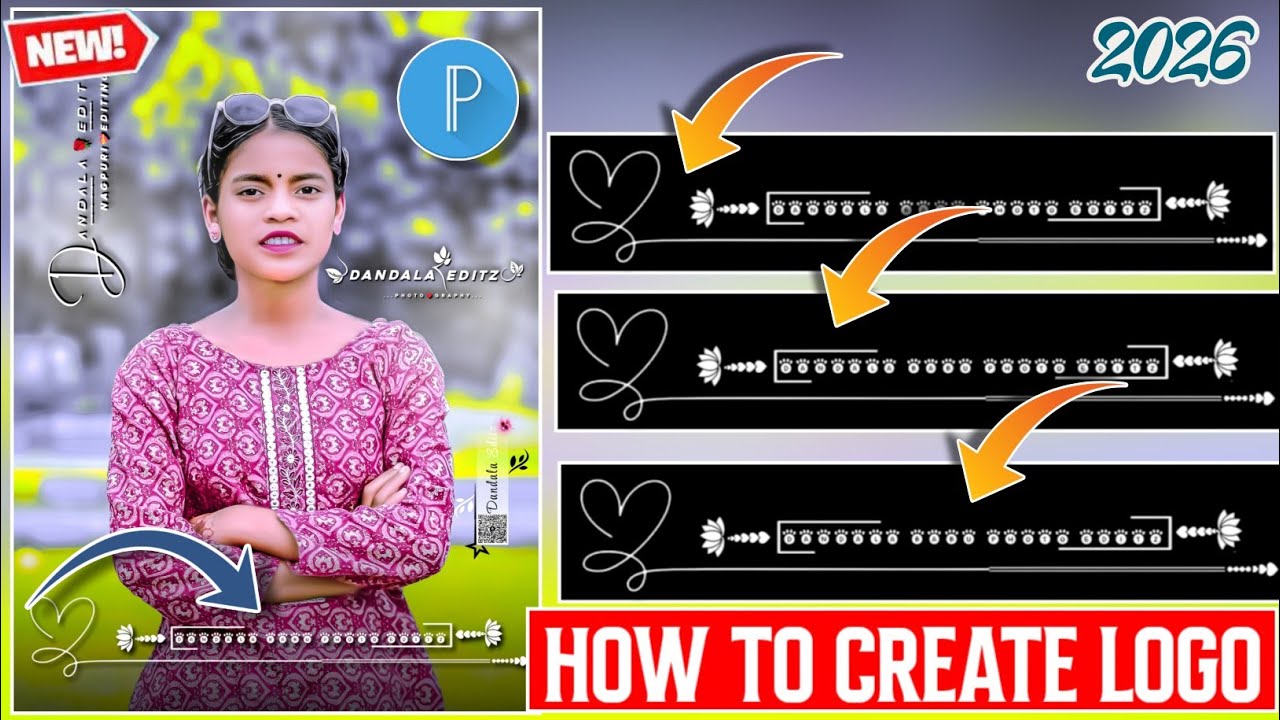 How to create logo || Kaise banaye nagpuri logo || 2026 !🥰 Dandala Editz 