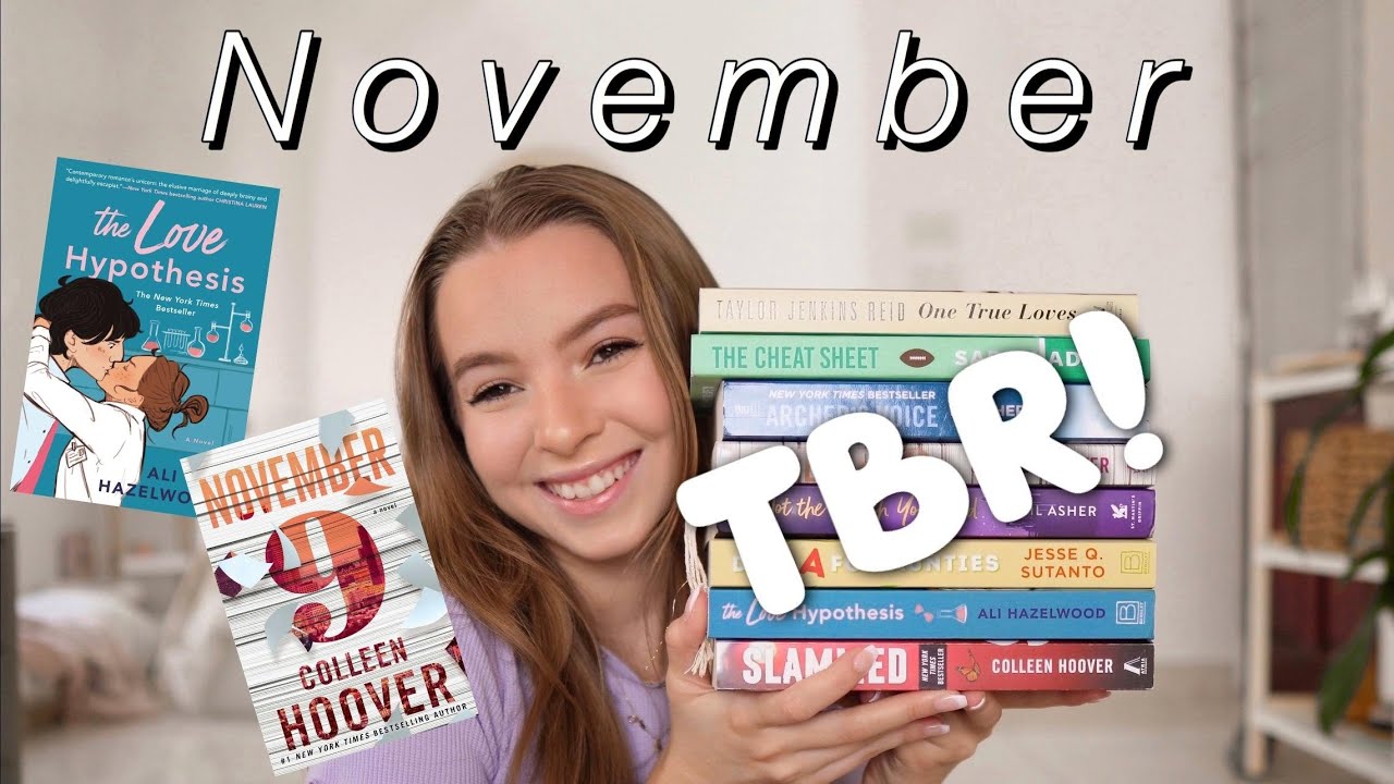 Let’s talk about all the books I want to read in November ♡