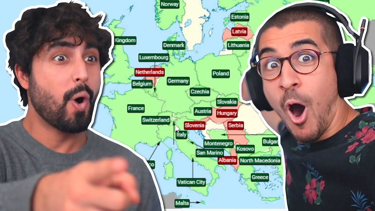 Ho sfidato MIO FRATELLO ad un Quiz di GEOGRAFIA!