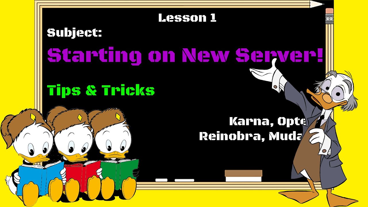 Jak zacząć Gre na nowym Serverze - Tips & Tricks Part 1 - Tibia 2021