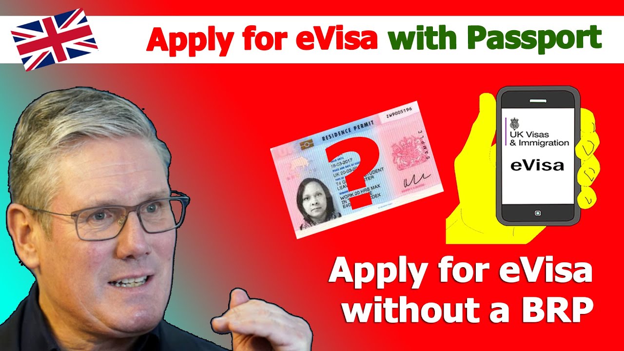 How to create UKVI eVisa account with passport