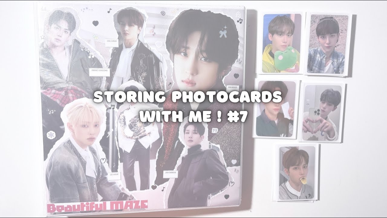 Storing photocards! #7 ft. drippin!