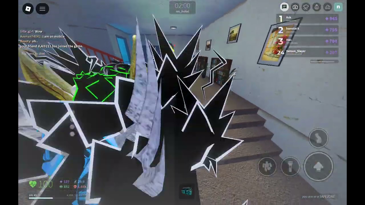 Playing Nico's Nextbots In Roblox 8 (With The Boombox Gamepass, 3 Rounds) 