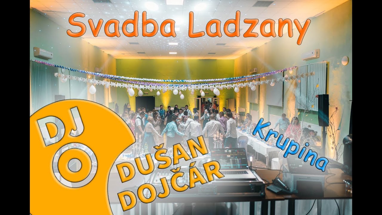 Svadobný DJ Dušan Dojčár - Svadba Krupina - Ladzany