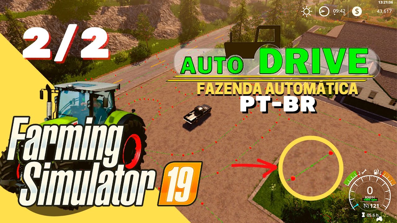 Como Usar o AutoDrive Farming Simulator 19 (Parte 2 de 2)
