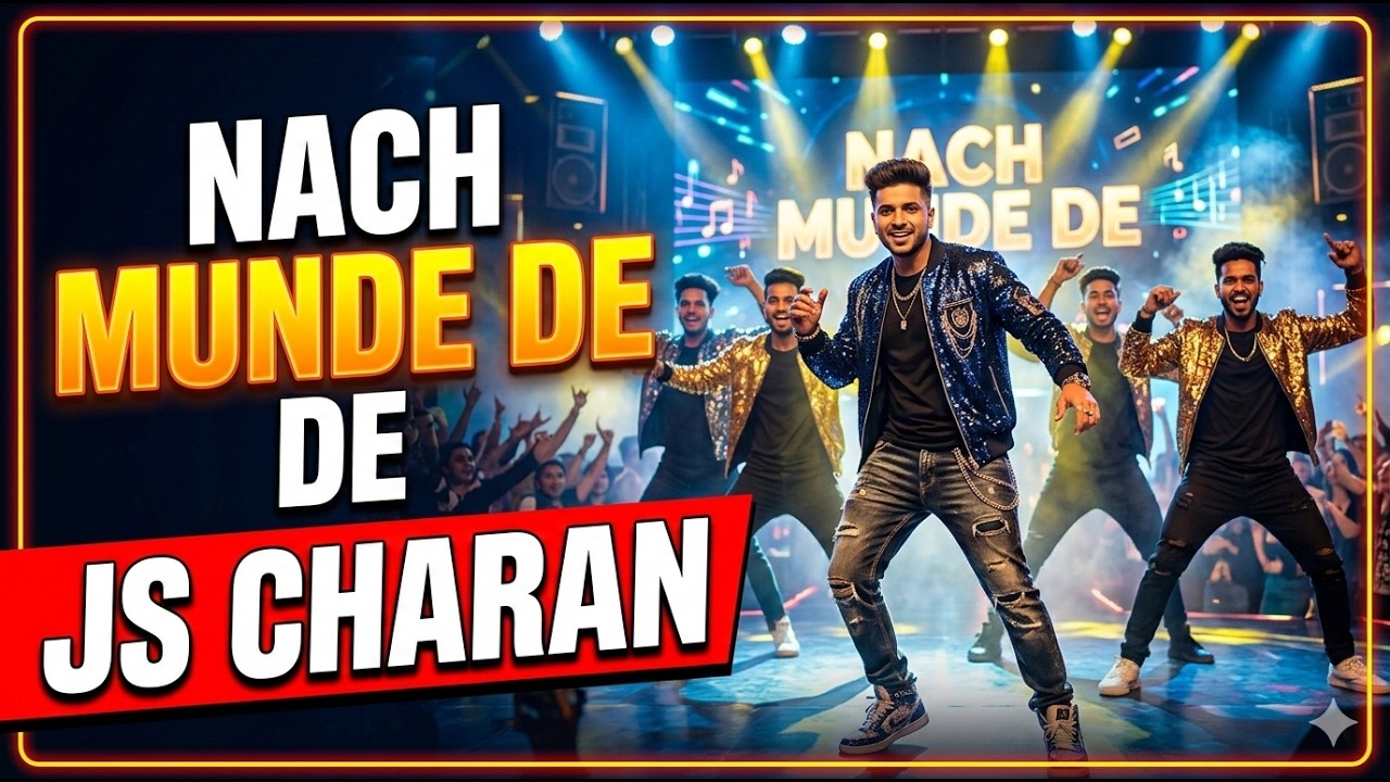 Punjabi Wedding Song | JS CHARAN #NachMundeDe #WeddingVibes #Bhangra #viralvideoshorts