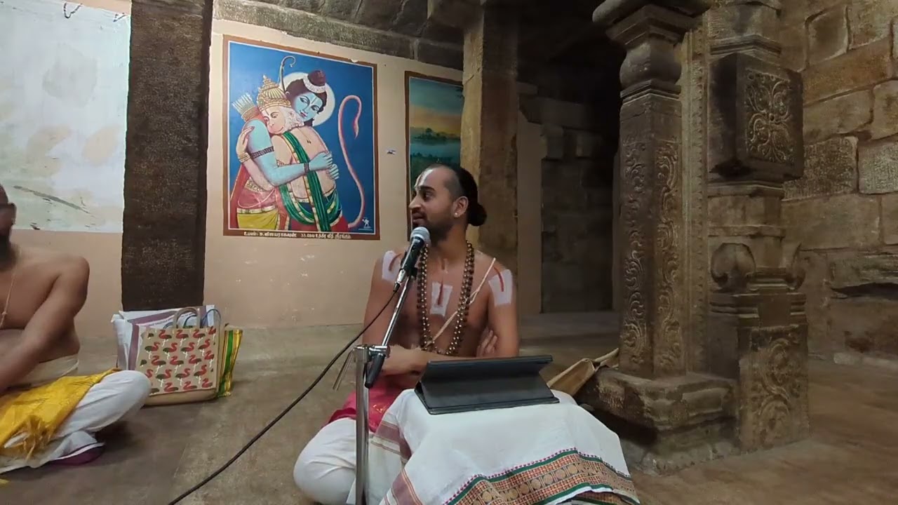 எம்பாரின் நிர்வாஹங்கள் - ஸ்ரீ உ வே பரவஸ்து வரதராஜன் ஸ்வாமி