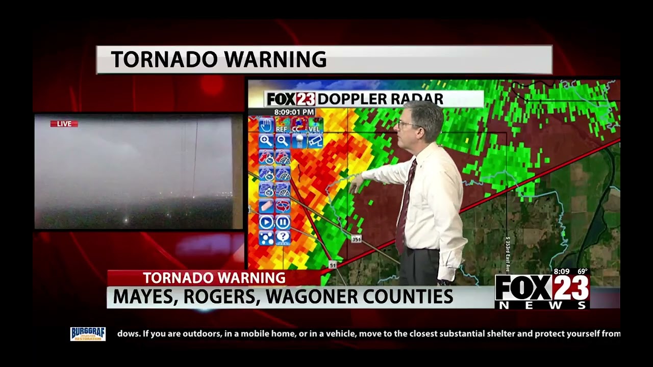 FOX 23 Tulsa Severe Weather Coverage March 6, 2026