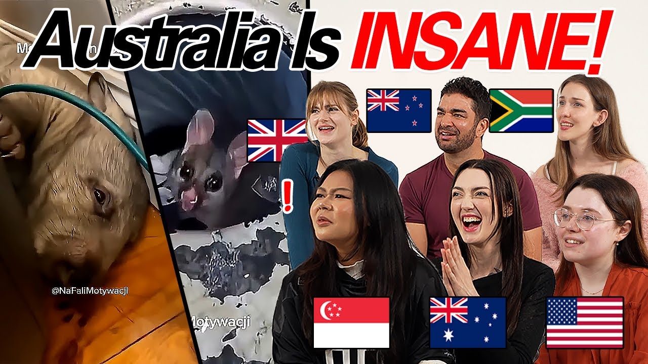 6 Friends React To AUSTRALIA IS NOT A REAL PLACE! Is It REALLY Just a Normal Day?