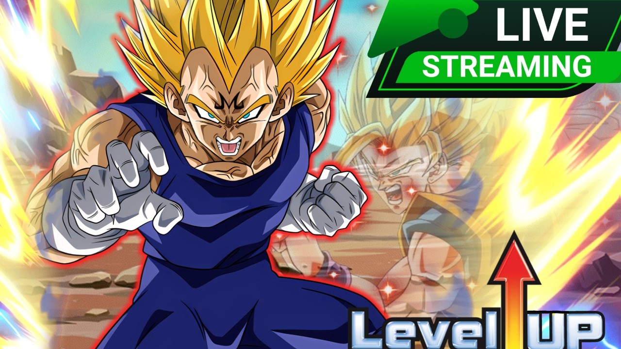 Using Majin Vegeta + Goku ~  Live Streaming in DBZ: Dokkan Battle GLOBAL
