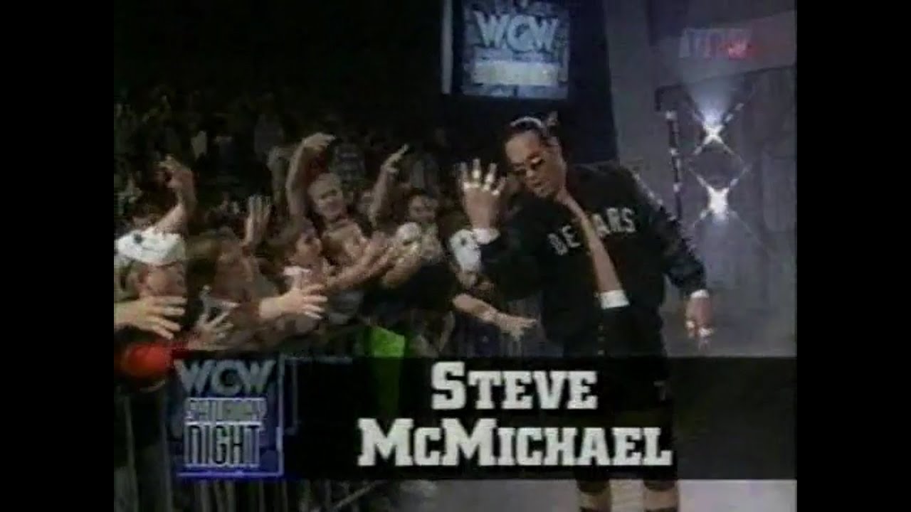 Steve McMichael vs Louie Spicolli   Saturday Night Jan 3rd, 1998