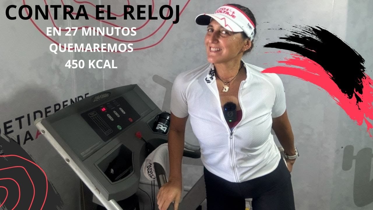 Corre esta clase, verás casi 500 kcal en 27 minutos