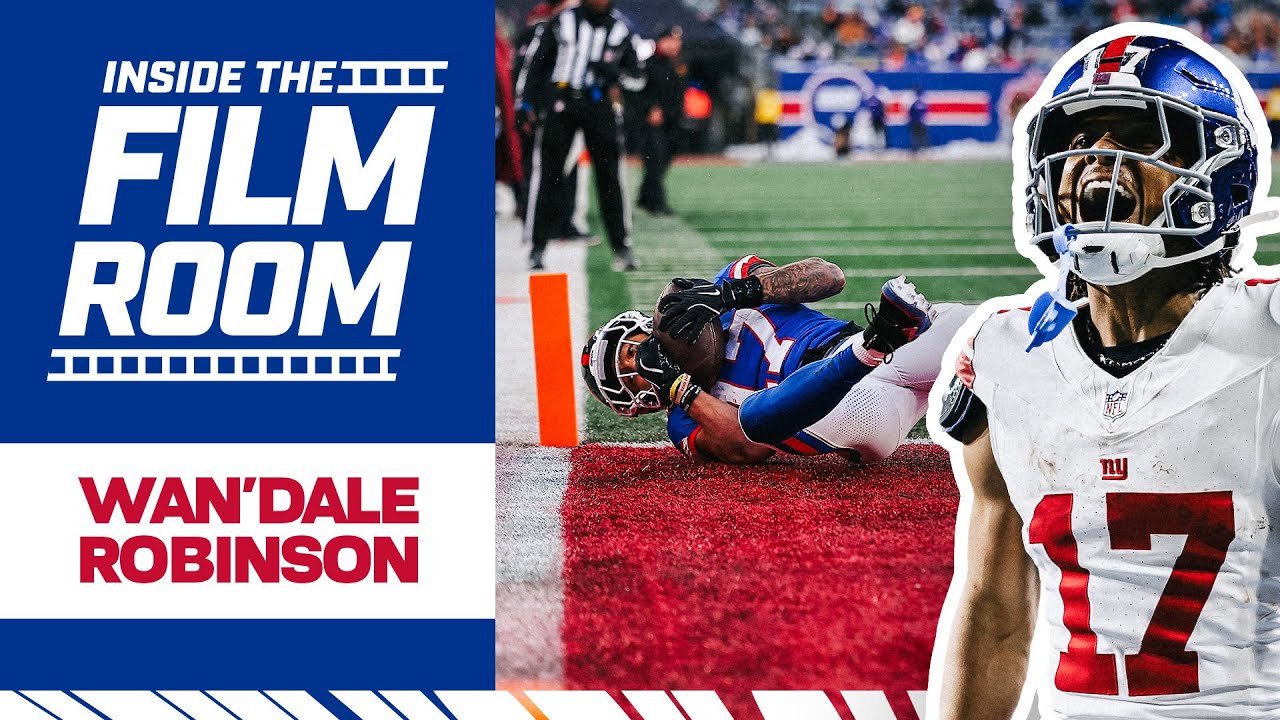 Film Room: Breaking down Wan'Dale Robinson's 2025 Game Tape | New York Giants