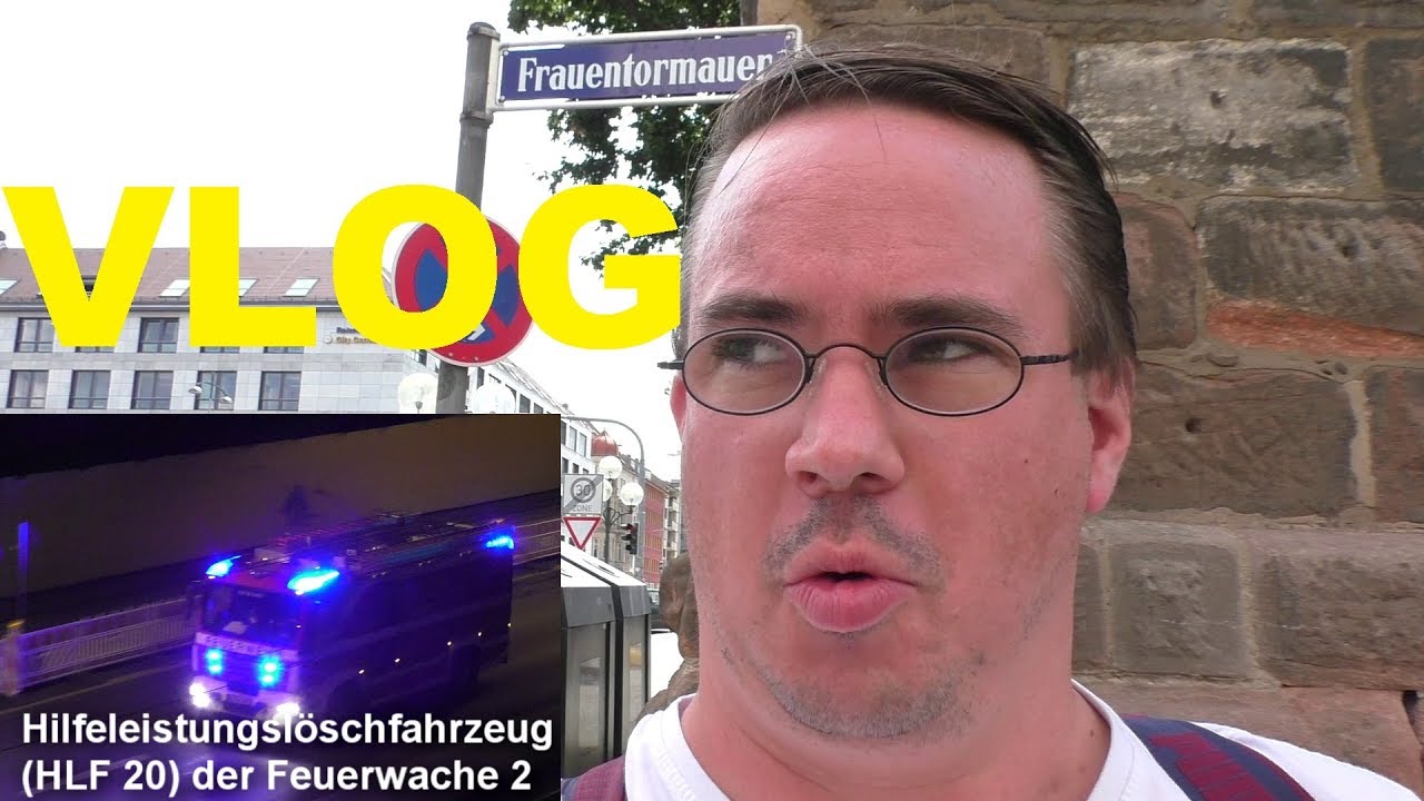 [VLOG] NÜRNBERGER PUFFS UND BLAULICHT UND MEHR IN NÜRNBERG!
