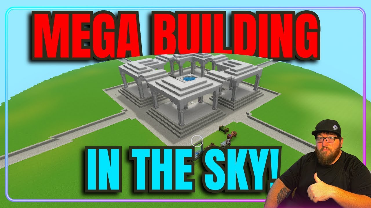 🔴Live - Mega Building in Hytale. City in the sky!