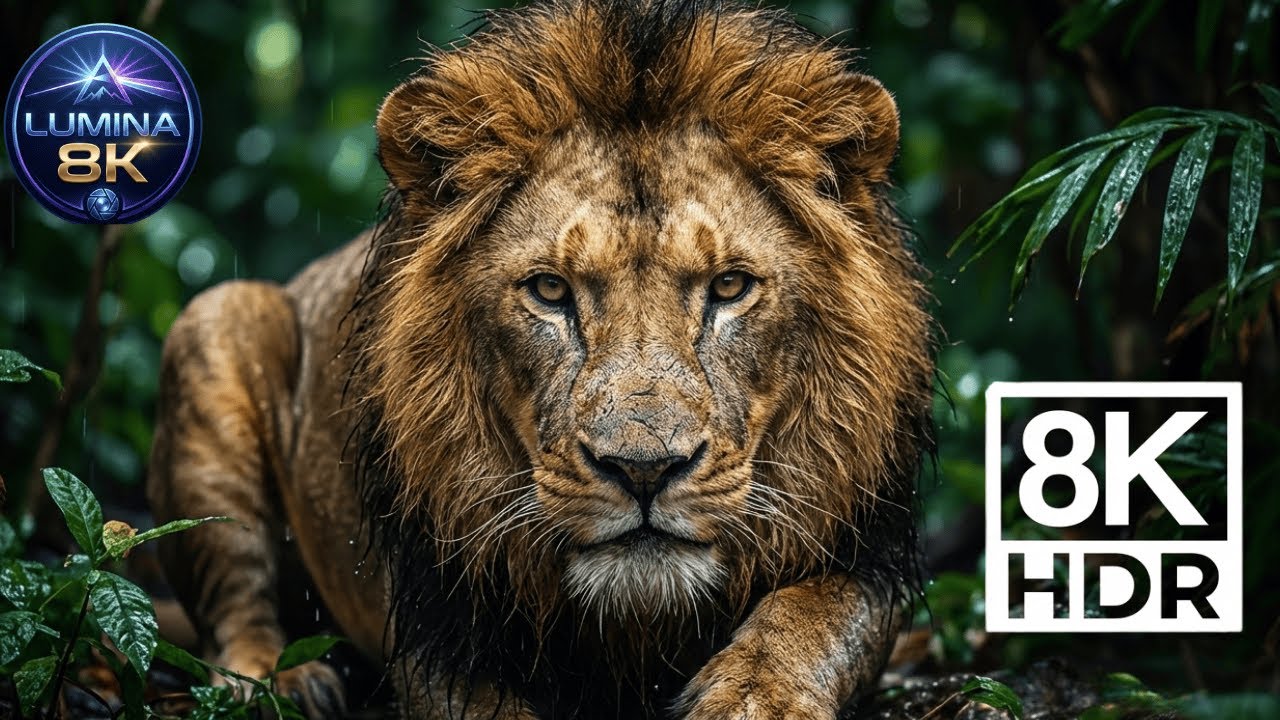 AFRICA 8K Ultra HD - Majestic Wildlife & Landscapes Cinematic Nature Film (60 FPS)