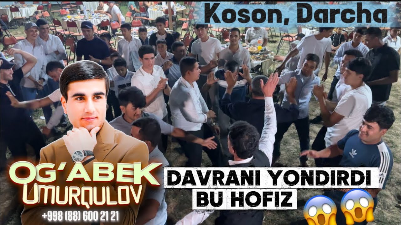 KOSON DARCHANI YONDIRDI BU HOFIZ JONLI IJRODAGI SHOX QOʻSHIQLAR OGʻABEK UMURQULOV  😱😱😱