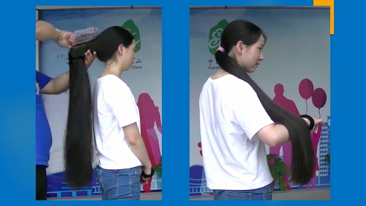 Woman Cut Her Long Hair to Bob