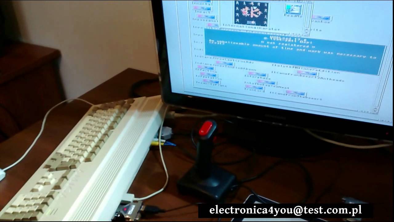 [electronica4u.com] Dual Amiga Atari ST USB Mouse and Joystick adapter JERRY+
