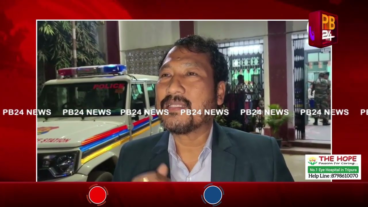 সামাজিক মাধ্যমে অপরিচিত মেয়ের সাথে ছবি দেখে হতবাক বিজেপি নেতা পদ্মলোচন ত্রিপুরা