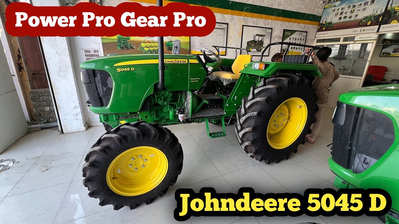 Johndeere 5045 D Power Pro Gear Pro 4WD | Price , Features , Review | Farming Yatra