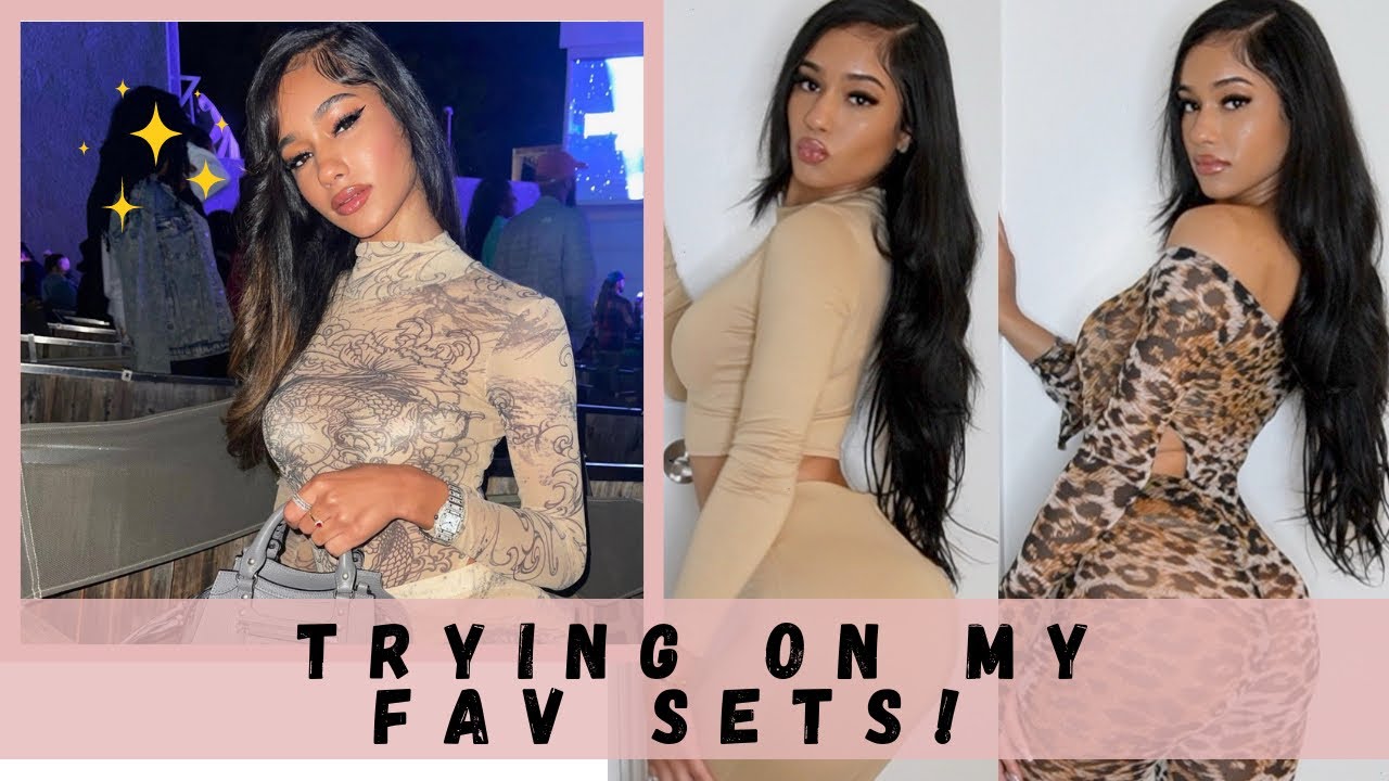 TRY-ON HAUL! MY FAV SETS FROM FASHION NOVA...