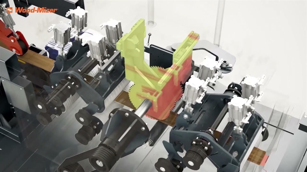 High Production Pallet Material Sawing Line | Wood-Mizer at Ligna