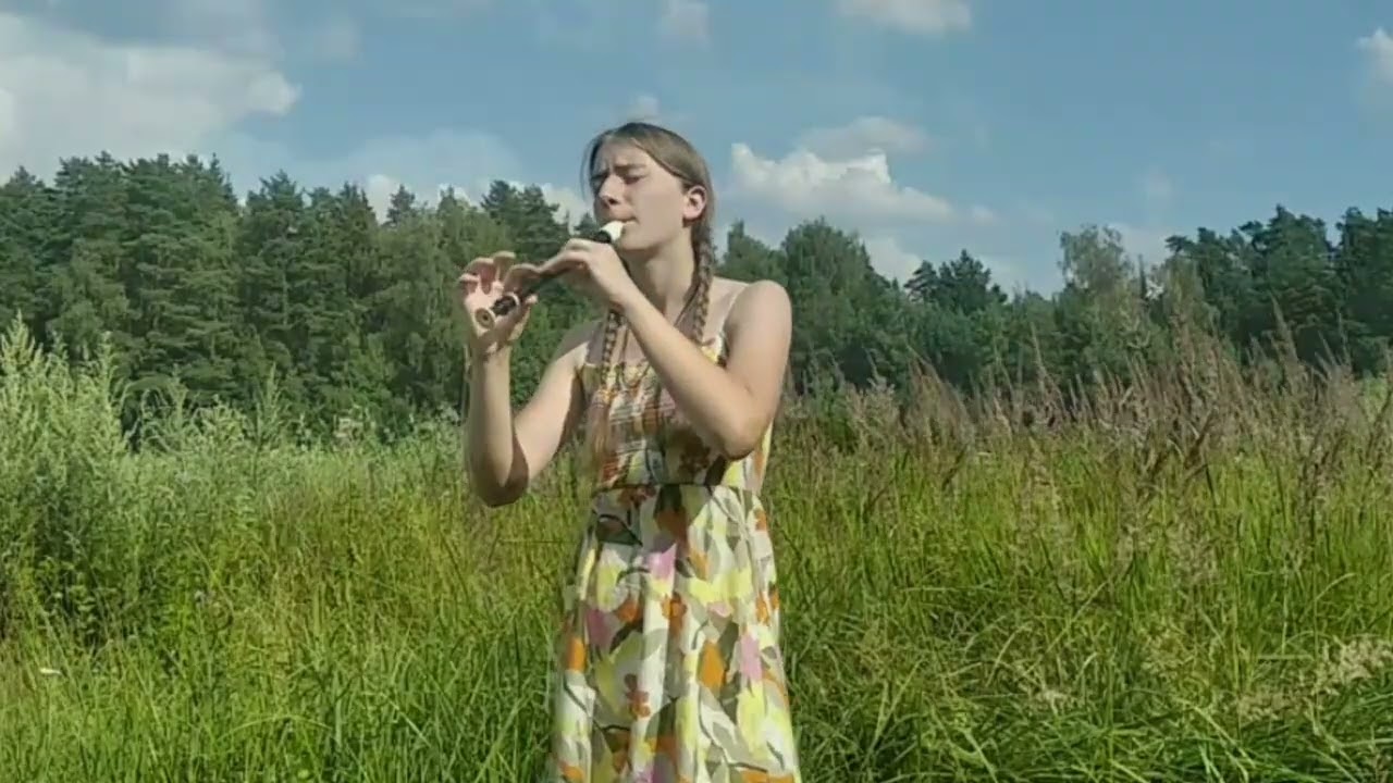 Деревня моя (В. Гундарев, Н. Кудрин) на блок-флейте