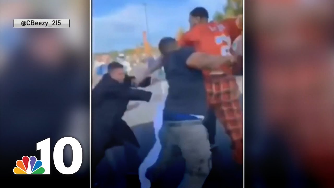 Sixers Forward Mike Scott Fights Eagles Fan at Tailgate | NBC10 Philadelphia