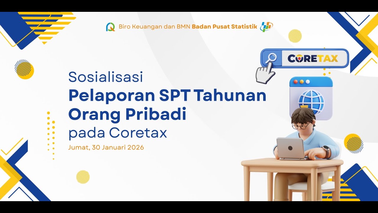 Sosialisasi Pelaporan SPT Tahunan Orang pribadi pada Coretax Tahun 2025