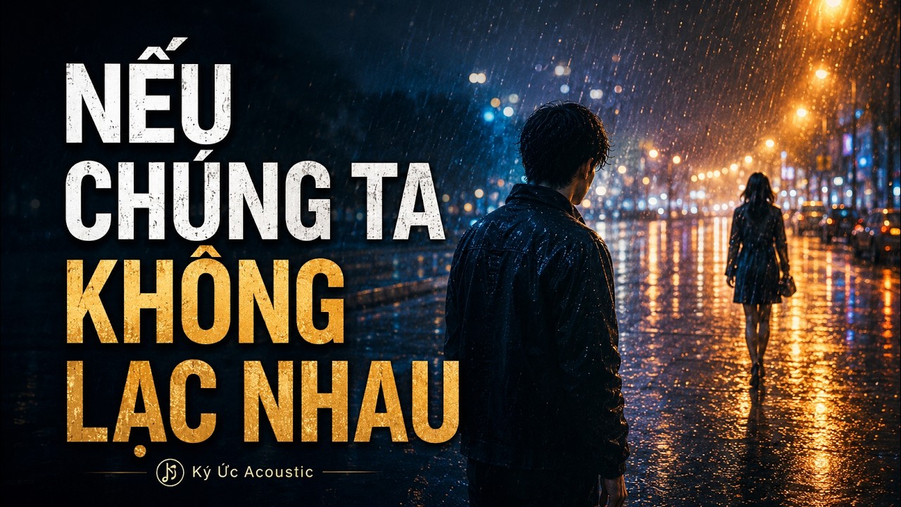 Nếu Chúng Ta Không Lạc Nhau – Acoustic Ballad | Nhạc Buồn Nghe Đêm