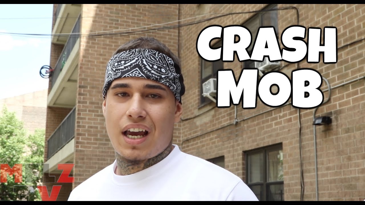 BRONX RAPPERS CRASH MOB - INTERVIEW FEAT TWOTWO WOP KENZO GZ x BIG BANK HEFNER
